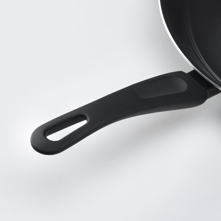 HEMLAGAD panna, nepiedegošs pārklājums melnā krāsā, 32 cm