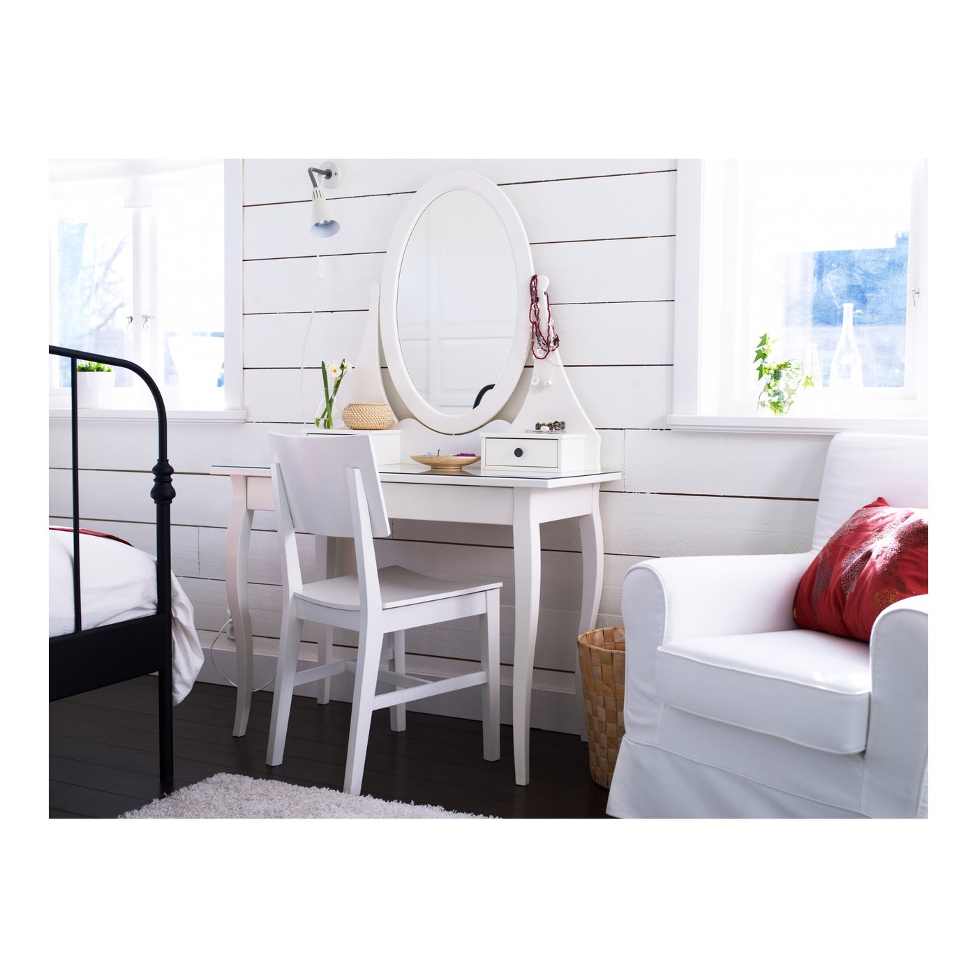 Hemnes Toaletka Bialy 100x50 Cm Dodaj Do Koszyka Ikea