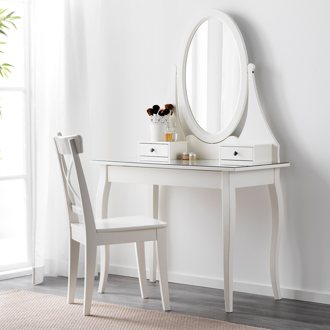 Hemnes Toaletka Bialy 100x50 Cm Dodaj Do Koszyka Ikea