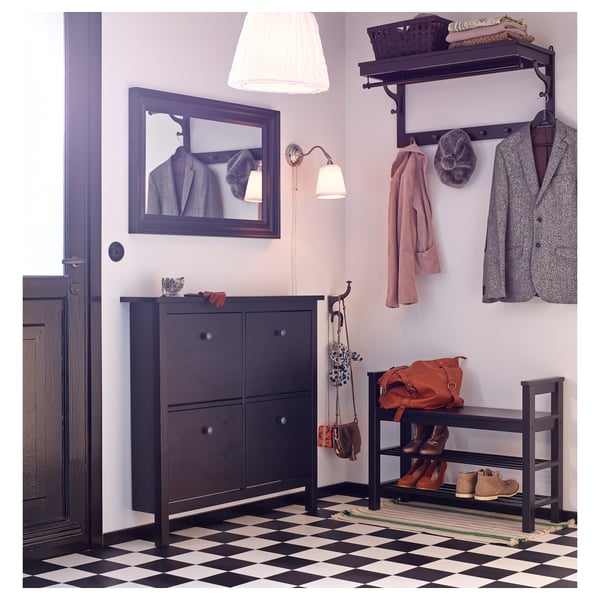 Hemnes Polka Na Kapelusze Czarnobraz 85 Cm Zamow Dzis Ikea