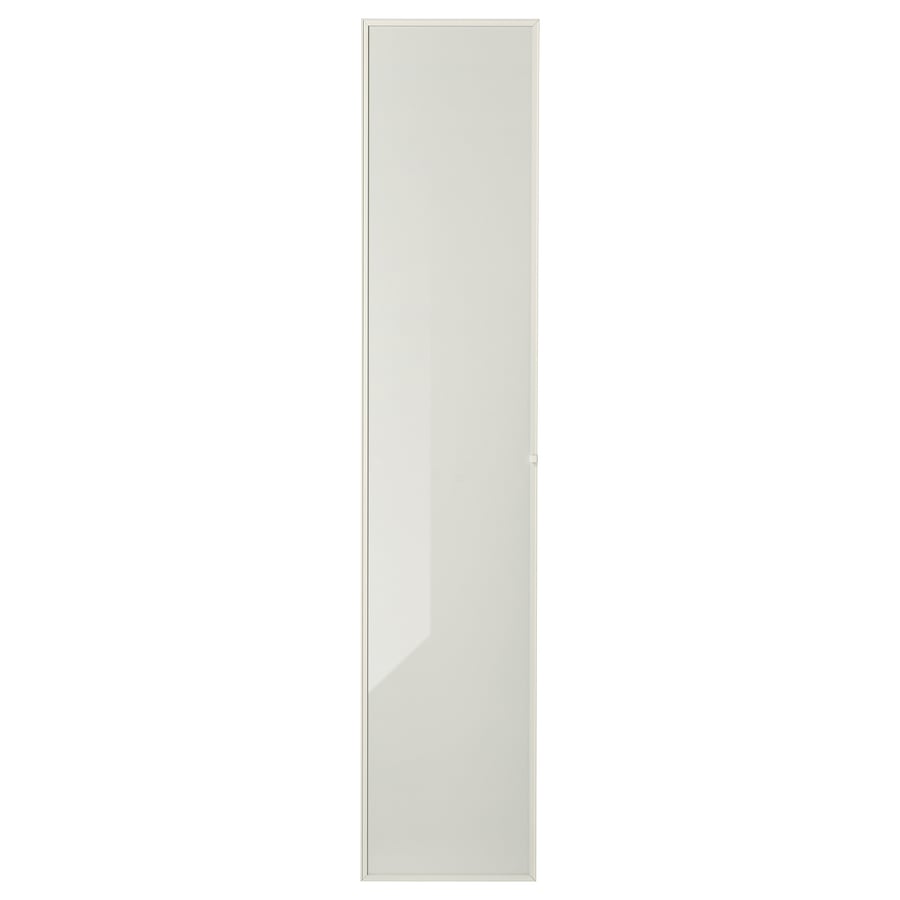 HÖGBO  klaasuks, 40x192 cm, valge  klaasuks, 40x97 cm, valge