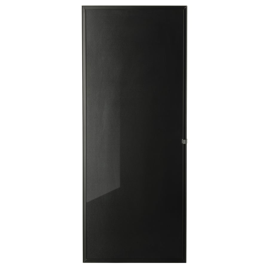 HÖGBO  klaasuks, 40x97 cm, must  