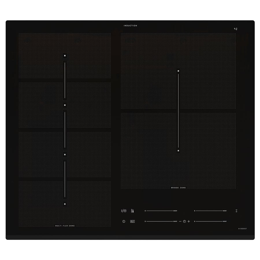 HÖGKLASSIG  induktsioonpliit, 59 cm, IKEA 700 must