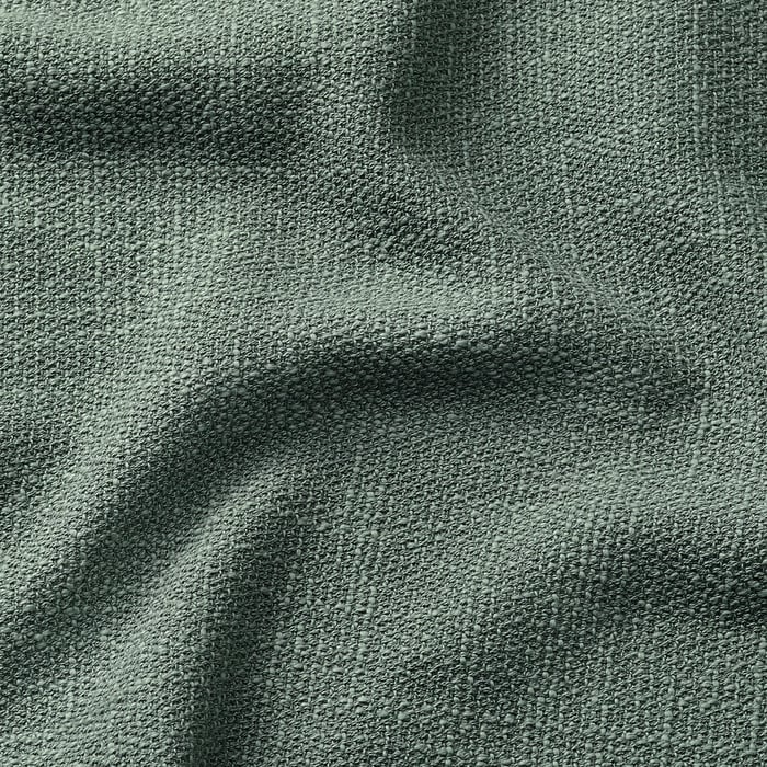 HYLTARP Чохол для 3-місного дивана з шезлонгом, правий, Hemmesta сіро-зелений