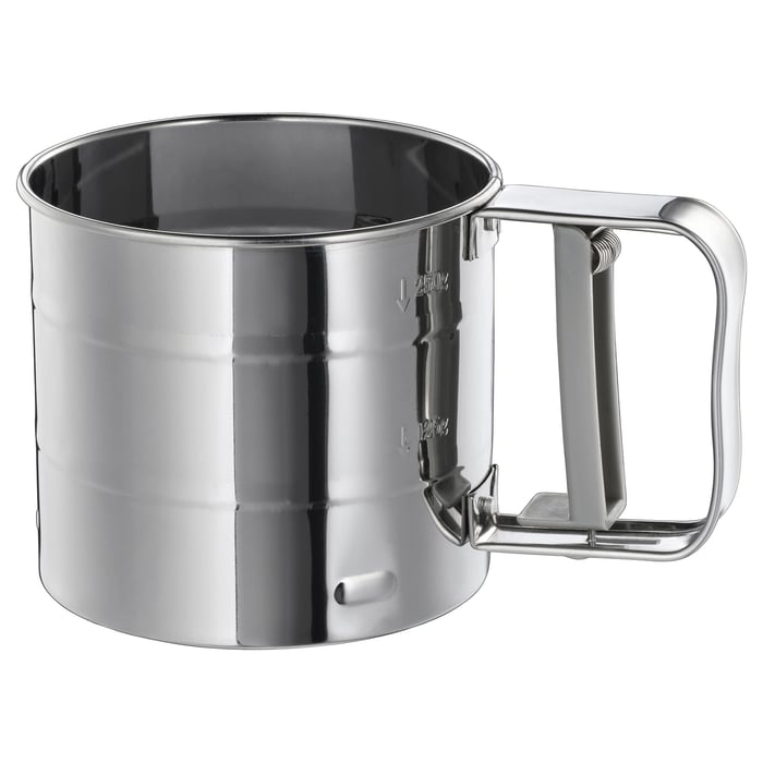 IDEALISK Просіювач для борошна, нержавіюча сталь