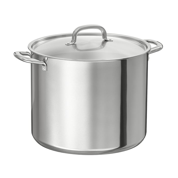 IKEA 365+ Каструля з кришкою, нержавіюча сталь 15.0 л