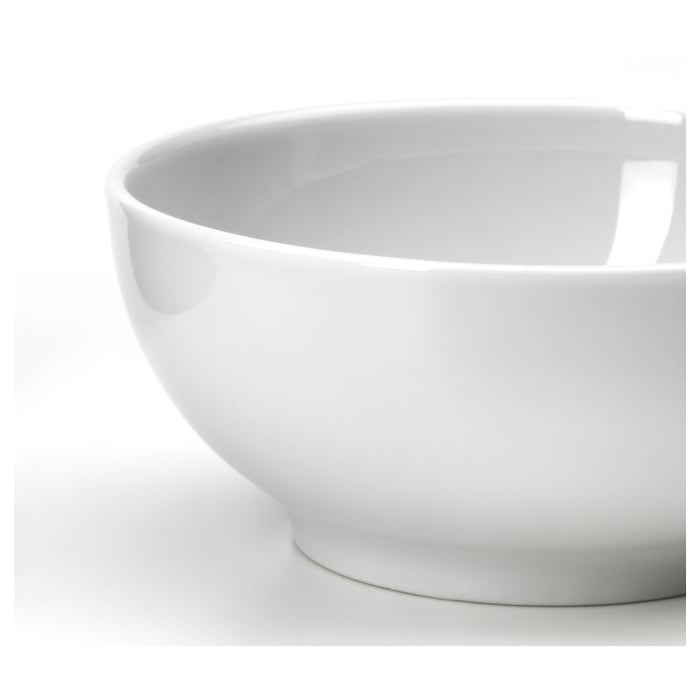 IKEA 365+ Миска, заокруглені боки білий 9 см, фото 2