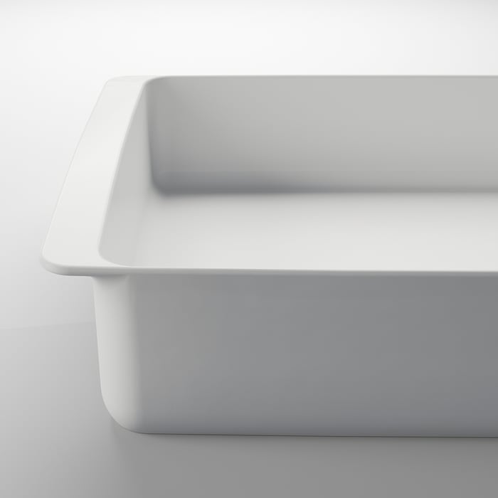 IKEA 365+ Жаростійкий посуд, білий, 38x26 см, фото 3