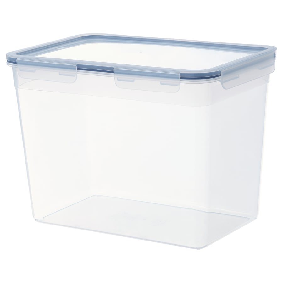 IKEA 365+ kaanega toidumahuti, ristkülikukujuline/plastik