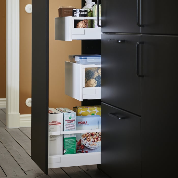 IKEA 365+ Контейнер для харчових продуктів із кришкою, прямокутник/пластик 4.2 л, фото 4