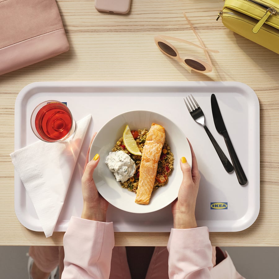 IKEA 365+ Dziļais šķīvis 22 cm, balts