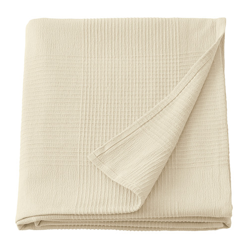 INDIRA - narzuta, 230x250 cm, naturalny/bawełna niebielona