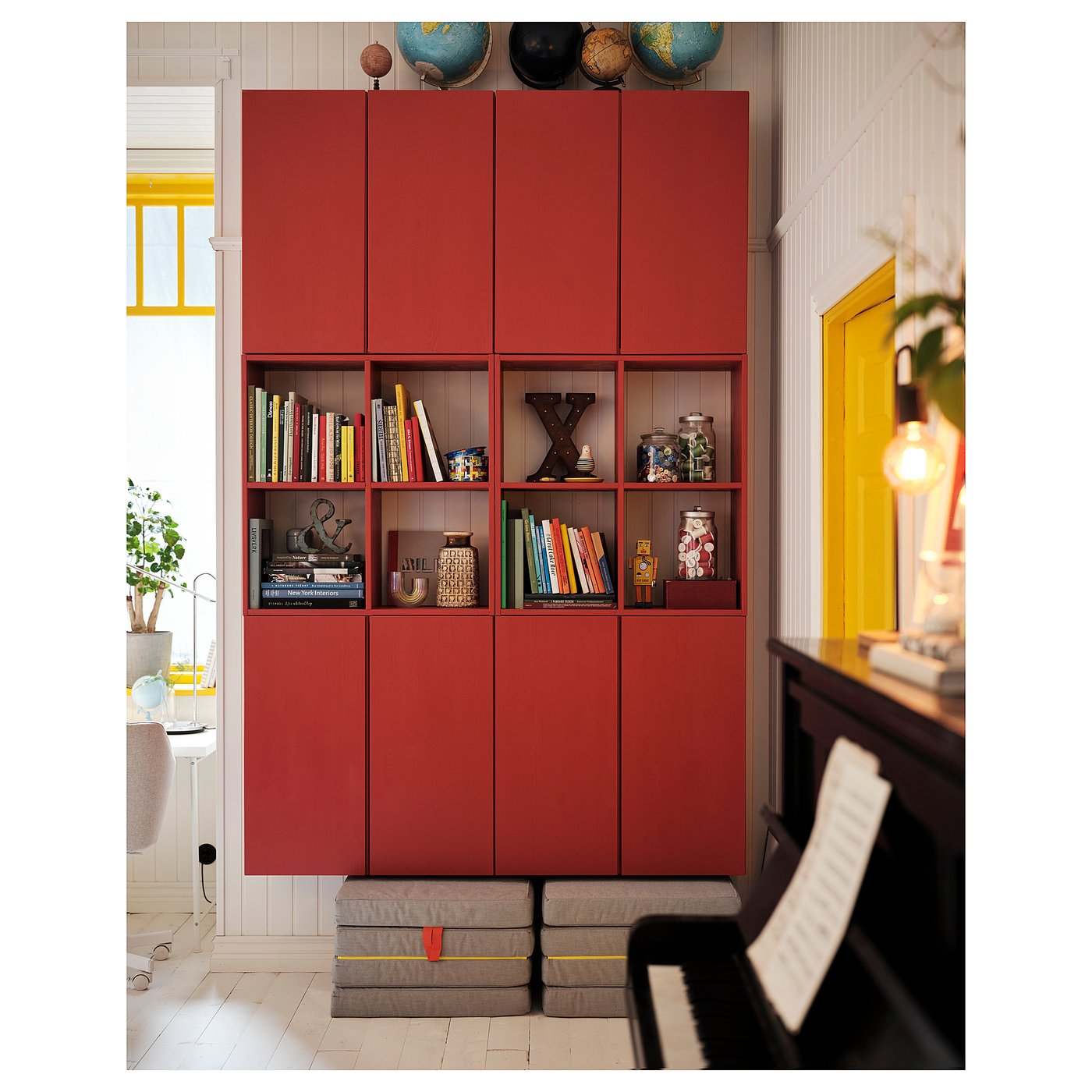 Стелаж IKEA IVAR, сосна, 80 × 30 × 83 см — фото 6