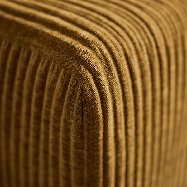 JÄTTEBO Sofa modułowa, 2-osobowa, z zagłówkiem/Samsala żółtobrązowy