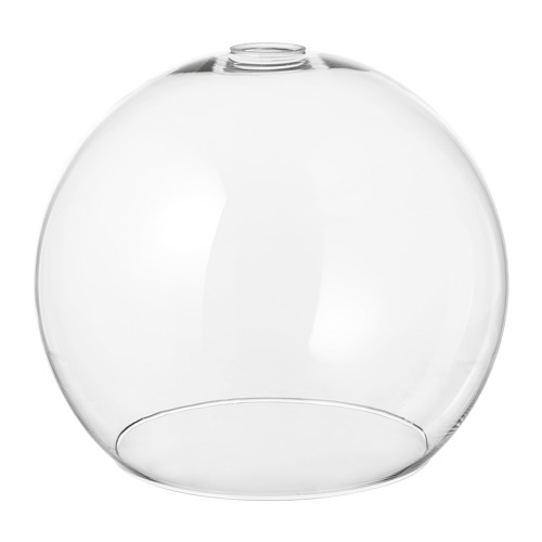 JAKOBSBYN - klosz lampy wiszącej, 30 cm, szkło bezbarwne