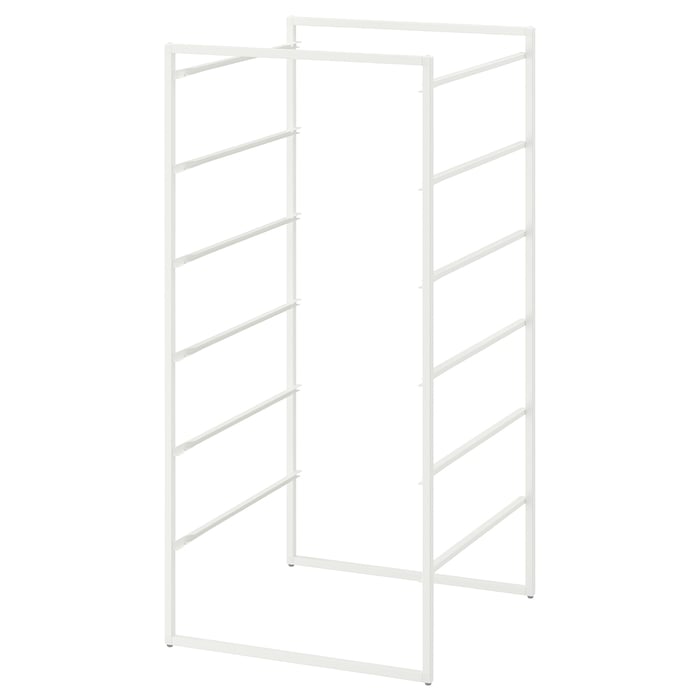 JONAXEL Каркас, білий, 50x51x104 см