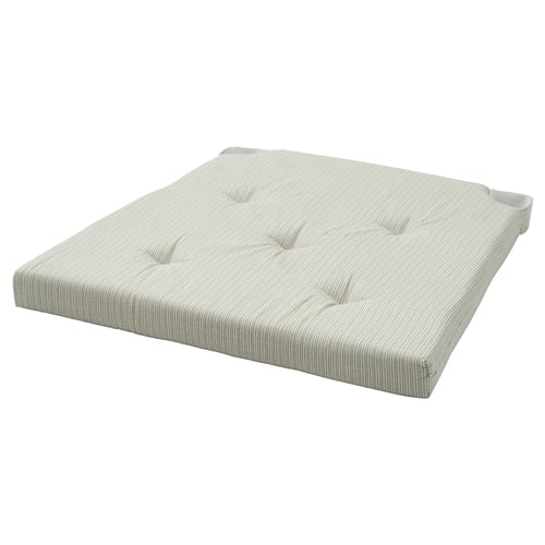 JUSTINA Подушка на стілець - світло-зелений 42/35x40x4 см