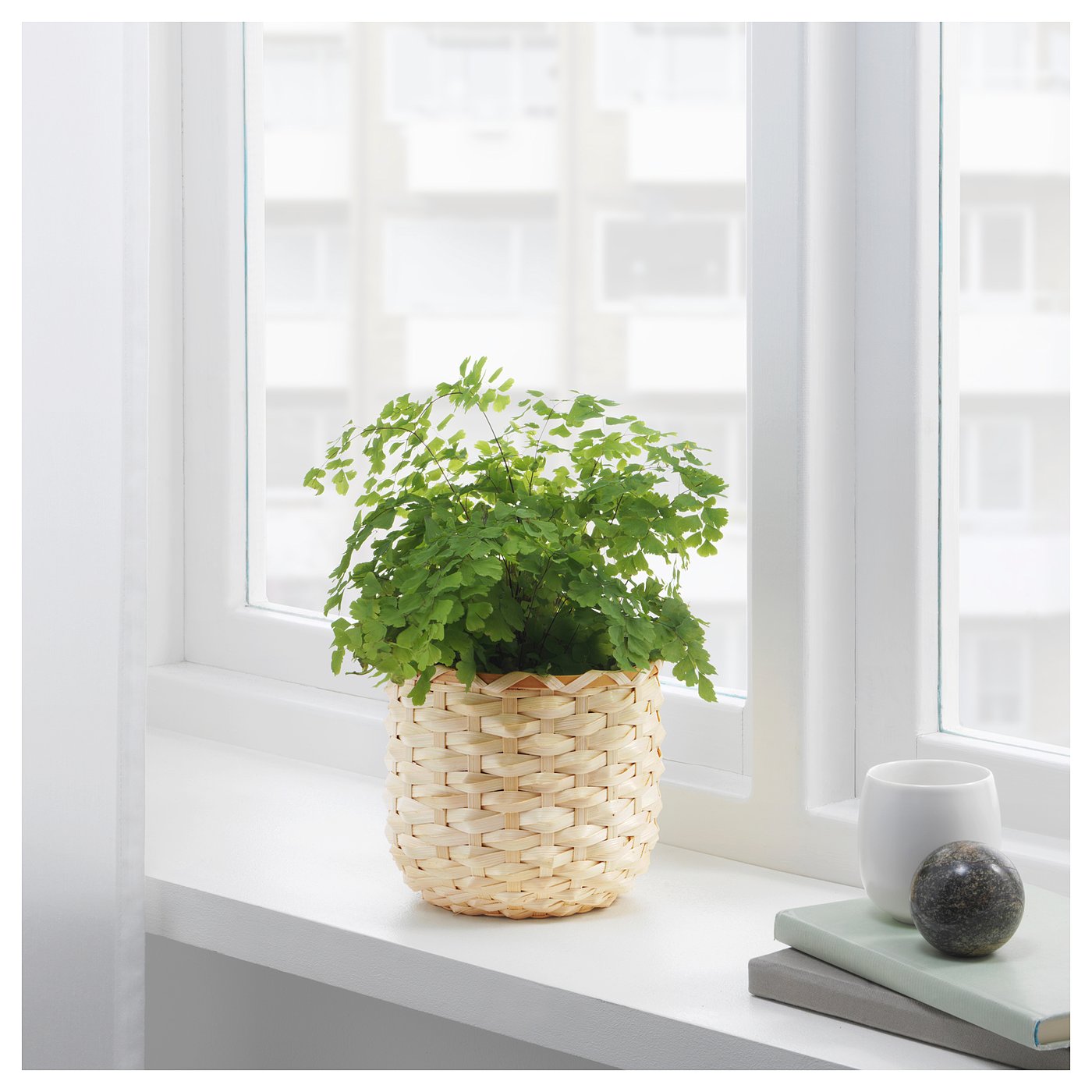 KAFFEBÖNA Osłonka doniczki bambus IKEA