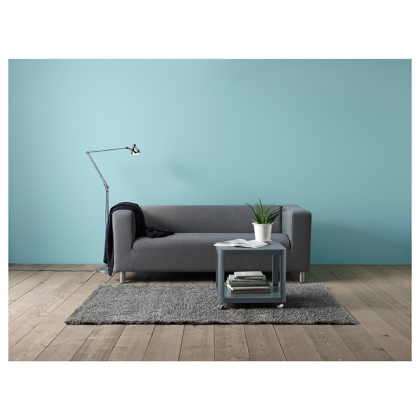 KLIPPAN sofa 2-osobowa, Vissle szary - IKEA