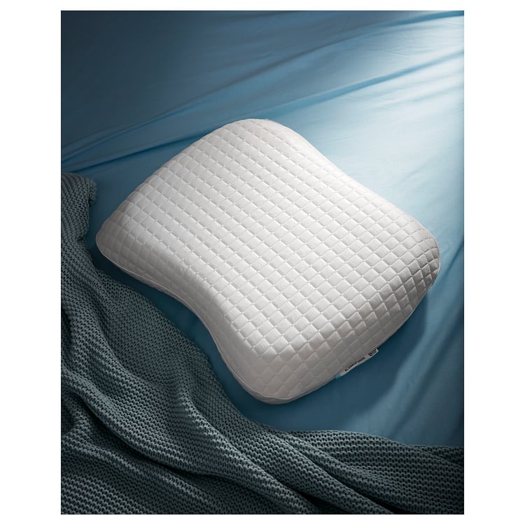 KLUBBSPORRE poduszka ergonomiczna,sen bok/plecy, 44x56 cm - IKEA
