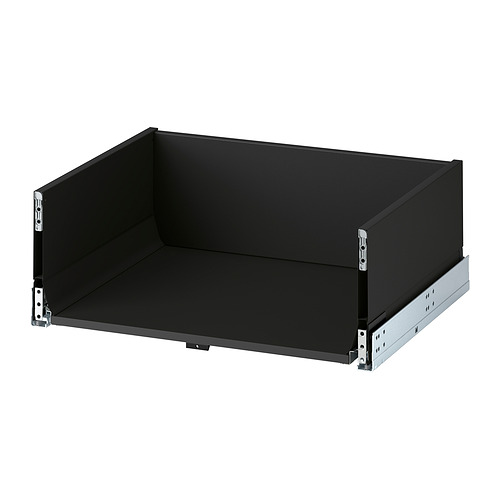 KNIVSHULT - szuflada, wysoka, 60x45 cm, ciemnoszary