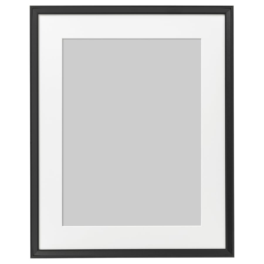 KNOPPÄNG Rāmis, melns, 40x50 cm