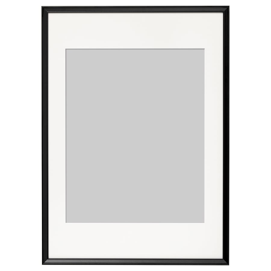 KNOPPÄNG Rāmis, melns, 50x70  cm