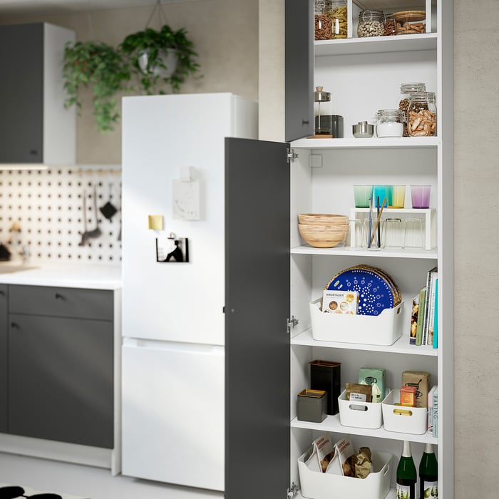 KNOXHULT Кухня, темно-сірий, 240x61x220 см, фото 4