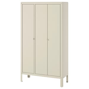 KOLBJÖRN Шафка - бежевий для вулиці/для використання в приміщеннях 90x161 см