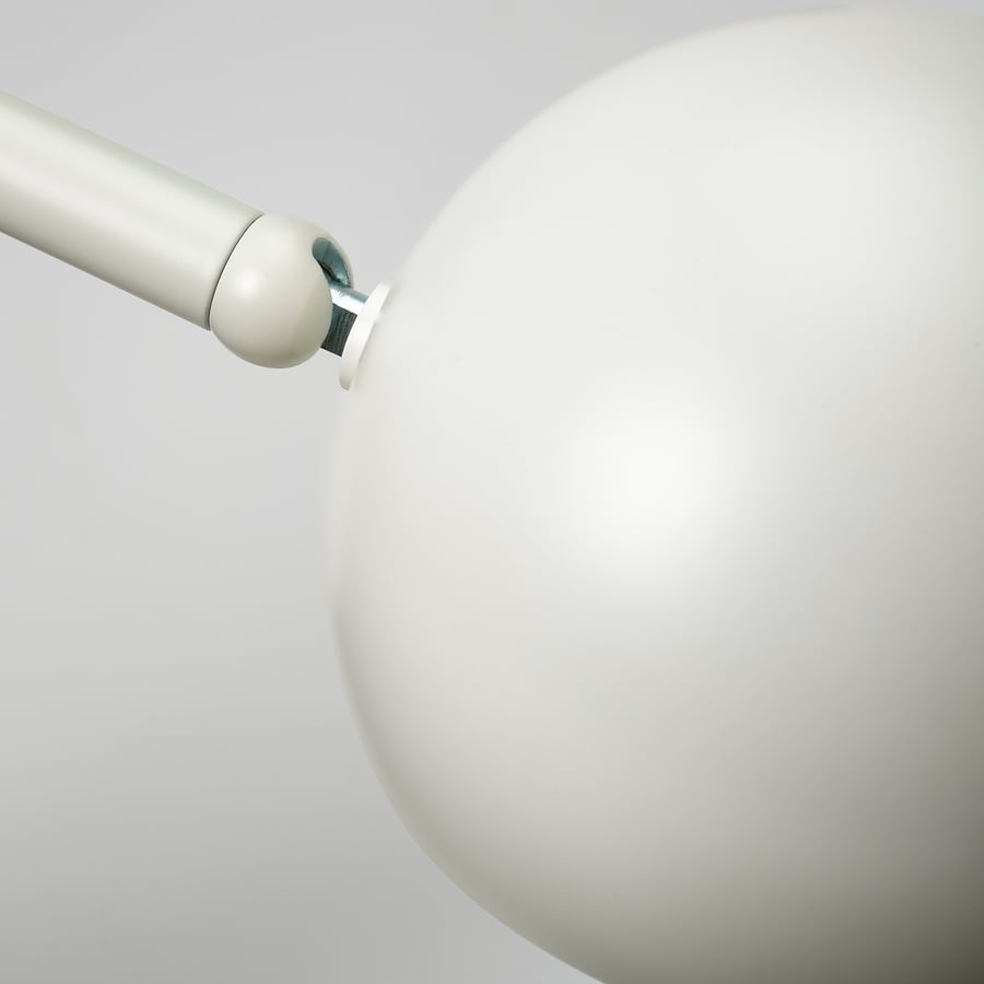 KORVSNÖRE LED sienas lampa, regulējama gaismas intensitāte/baltā krāsā