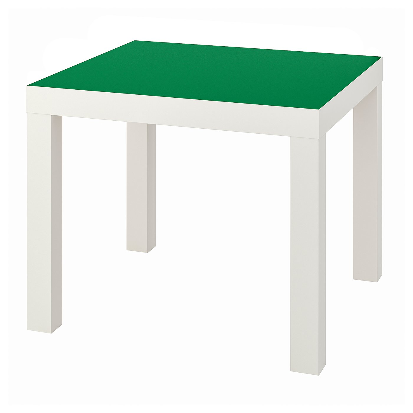 ikea lack zhurnalnyj stolik belyj zelenyj 55x55 sm 104 625 90