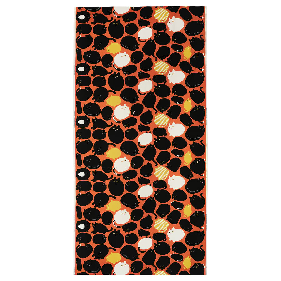 LÄKEMALVA  audums, 150x300 cm, oranžā krāsā  