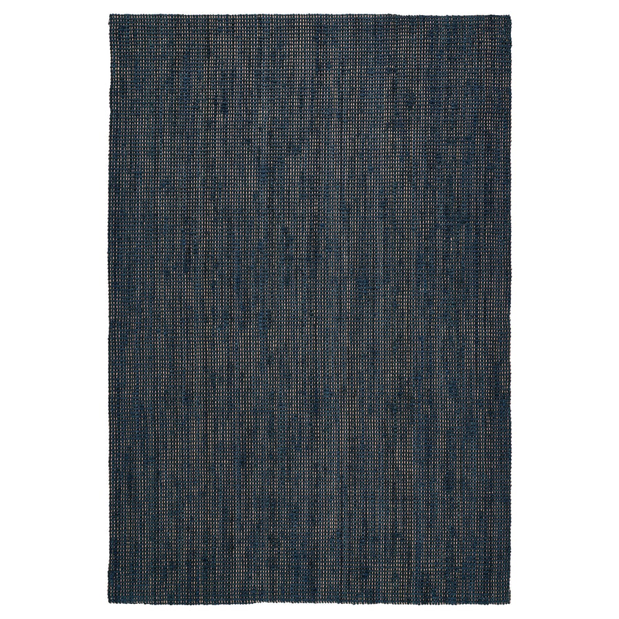 LANDBANA gludi austs paklājs, tumši zilā krāsā, 160x230 cm