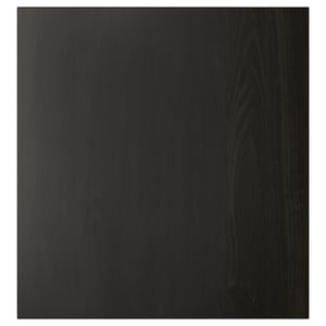 LAPPVIKEN Двері - чорно-коричневий 60x64 см