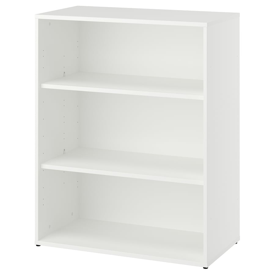 LASTARE plauktu kombinācija, baltā krāsā, 80x42x101 cm
