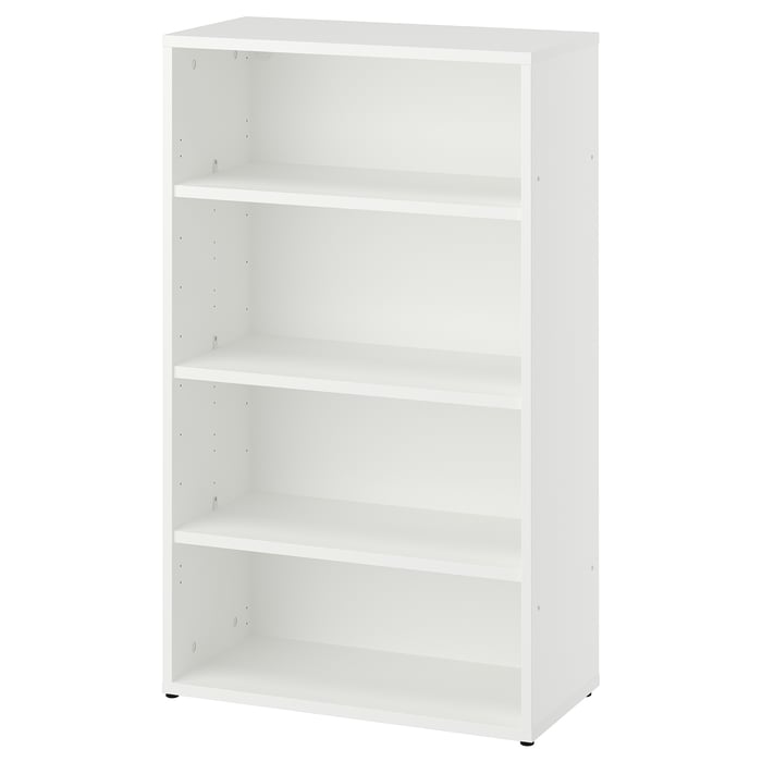 LASTARE Стелажна комбінація, білий, 60x30x101 см