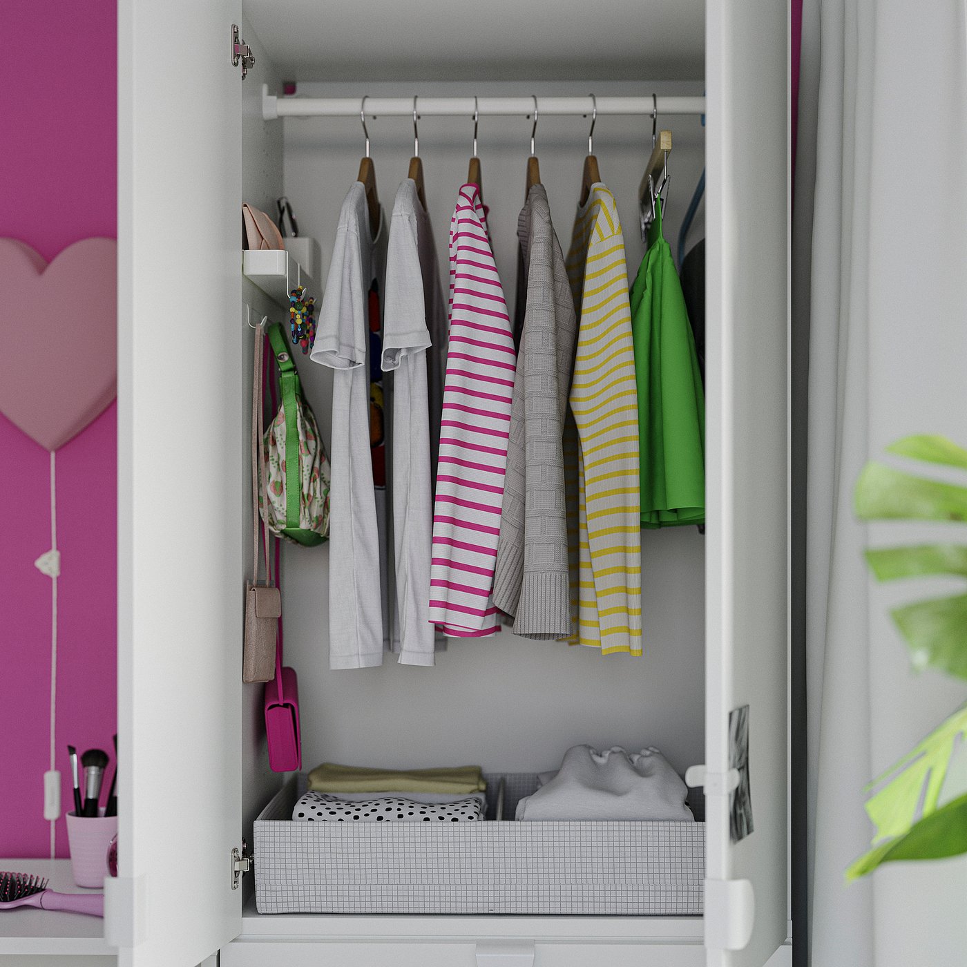 Стелаж IKEA LASTARE, білий, 100 × 42 × 201 см — фото 3