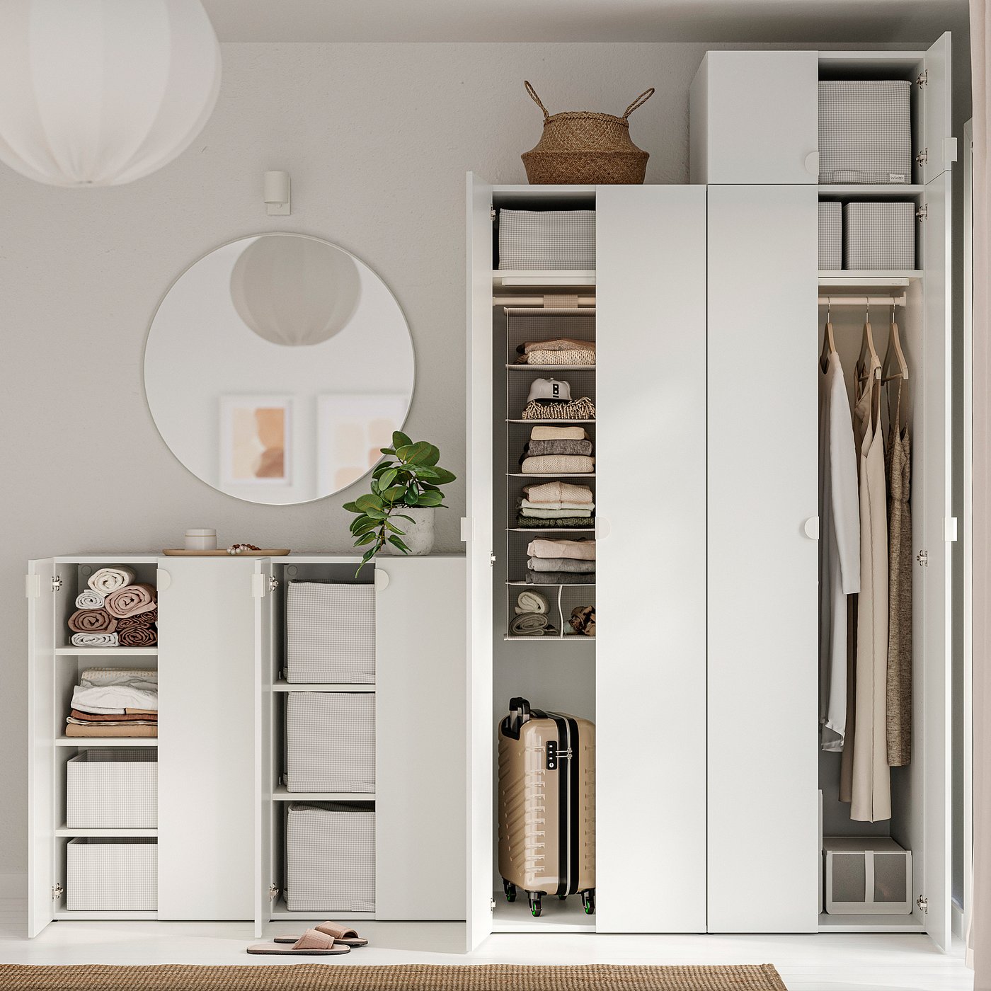 Стелаж IKEA LASTARE, білий, 60 × 42 × 101 см — фото 5