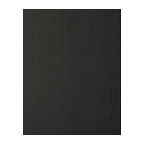 LERHYTTAN - panel maskujący, 62x80 cm, bejcowane na czarno