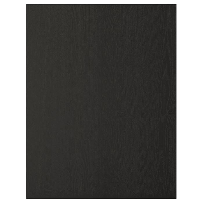 LERHYTTAN Накладна панель, тонований чорною морилкою, 62x80 см