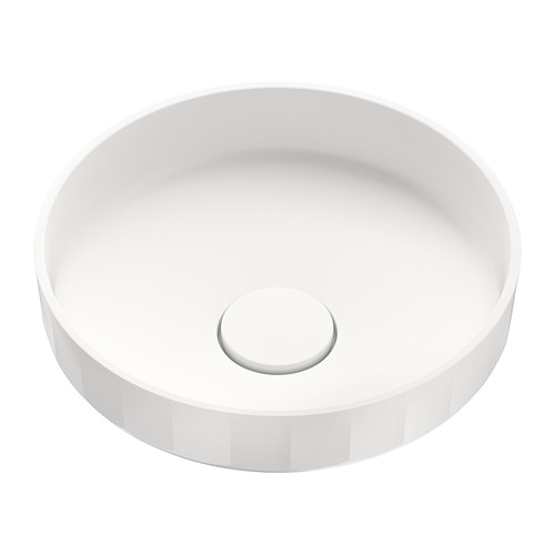 LERSJÖN - umywalka na blat, 38x14 cm