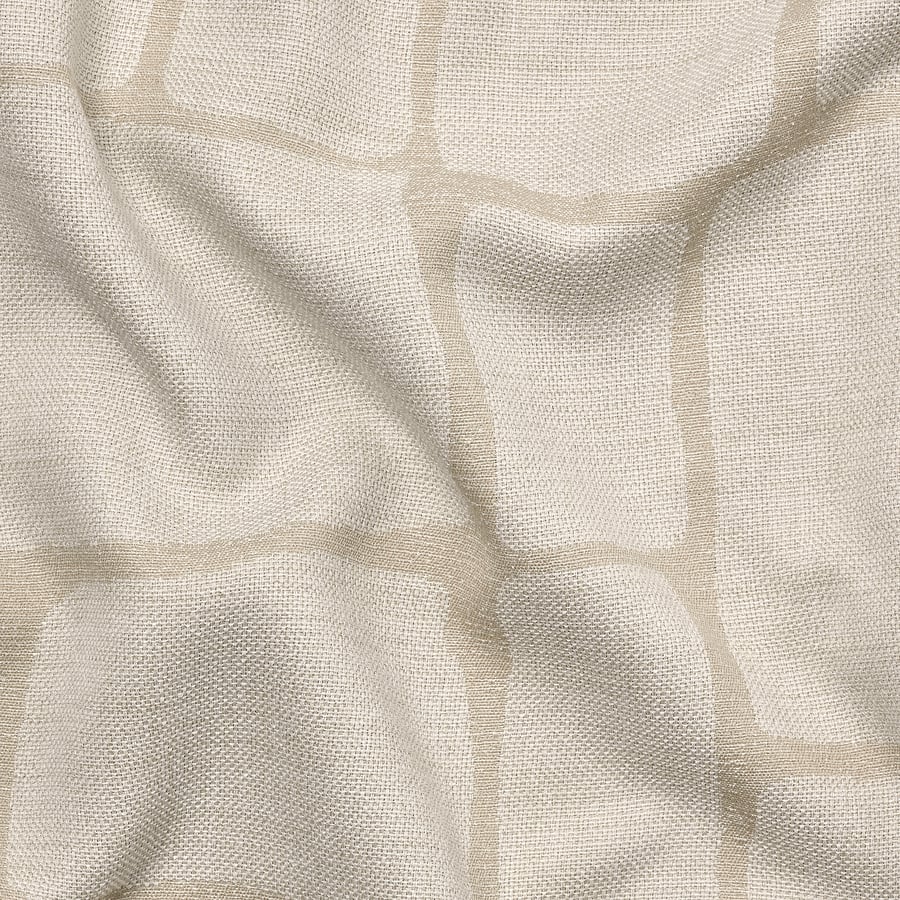 LÖNNSTÄVMAL täielikult pimendavad kardinad, 1 p, beež/kardinapaelaga, 145x300 cm LÖNNSTÄVMAL täielikult pimendavad kardinad, 1 p, beež/kardinapaelaga, 145x300 cm