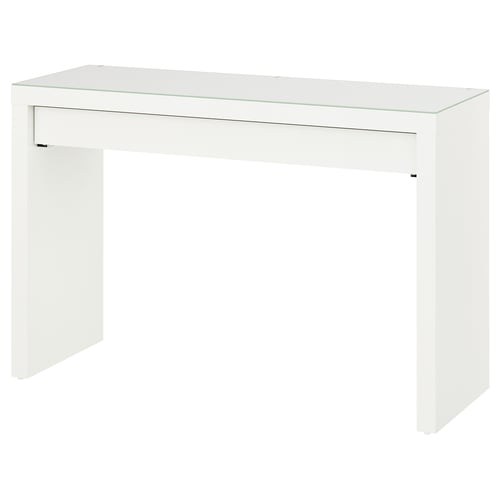 MALM Туалетний столик - білий 120x41 см