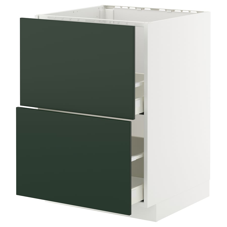 METOD / MAXIMERA sz stj zl+2fr/2sz, valge/Havstorp sügavroheline, 60x60 cm