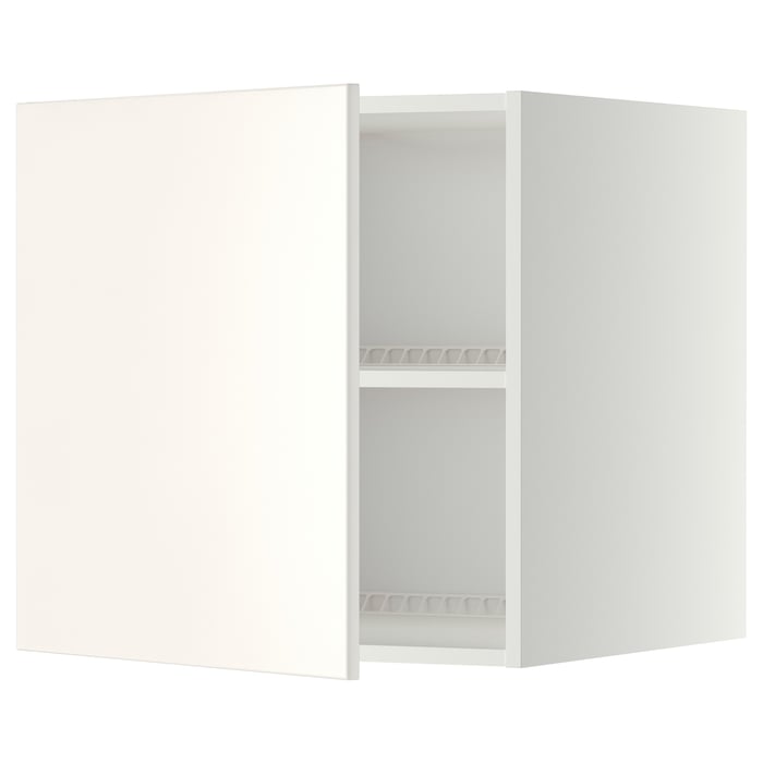 METOD Надставка для холодильника/морозильної камери, білий/Veddinge білий, 60x60 см