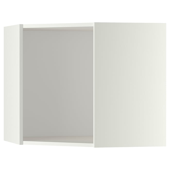 METOD Кутова навісна шафа, білий, 68x37x60 см
