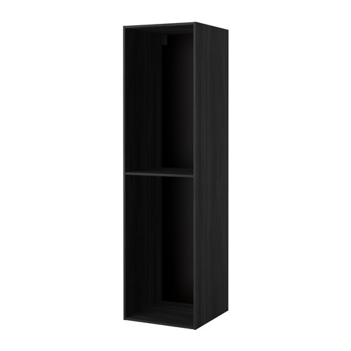 METOD - obud szafki wys, 60x60x220 cm, imitacja drewna czarny