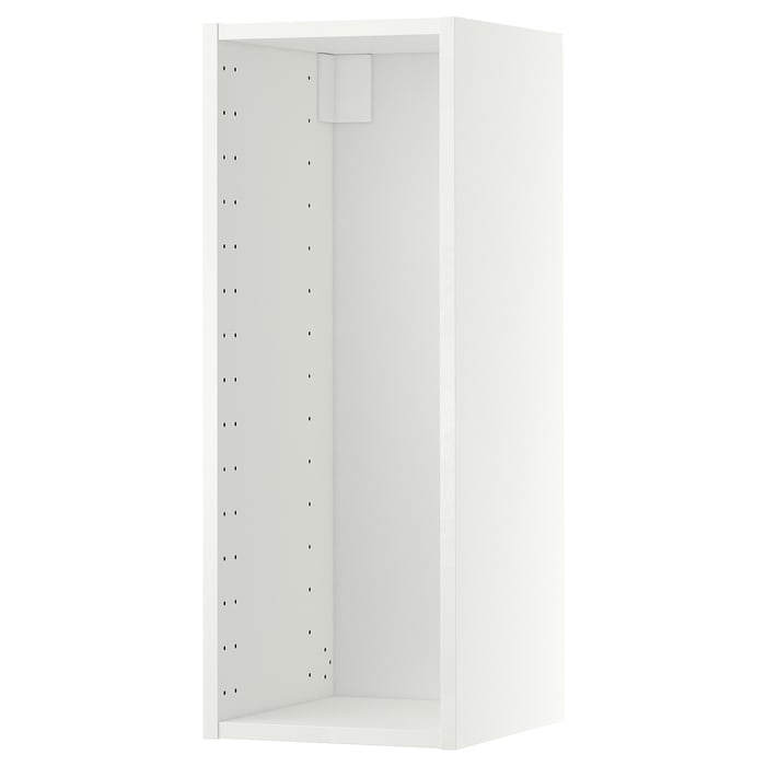 METOD Настінна шафка, білий, 30x37x80 см