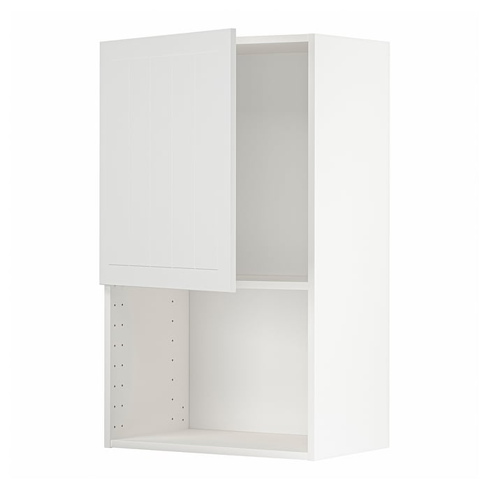 METOD Настінна шафка для мікрохвильової печі, білий/Stensund білий, 60x100 см
