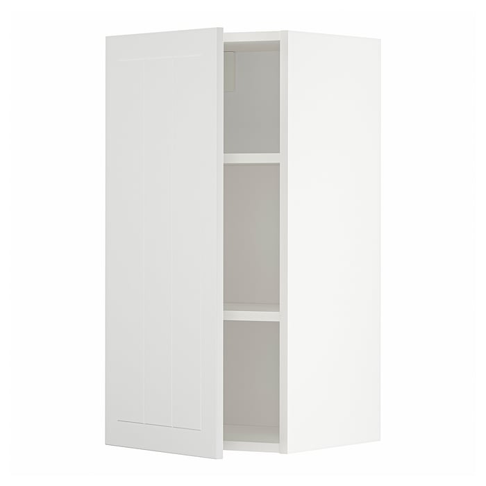 METOD Настінна шафка з полицями, білий/Stensund білий, 40x80 см